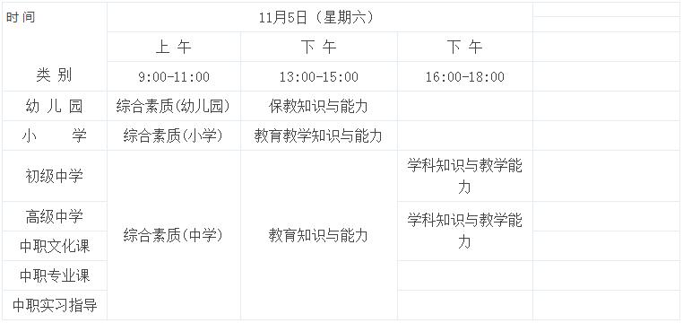 2016下半年辽宁教师资格考试公告(笔试)